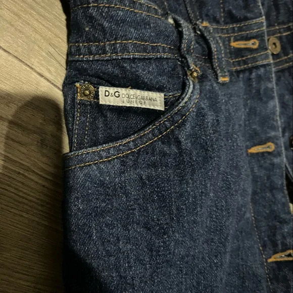 Dolce & Gabbana denim coat size 3y